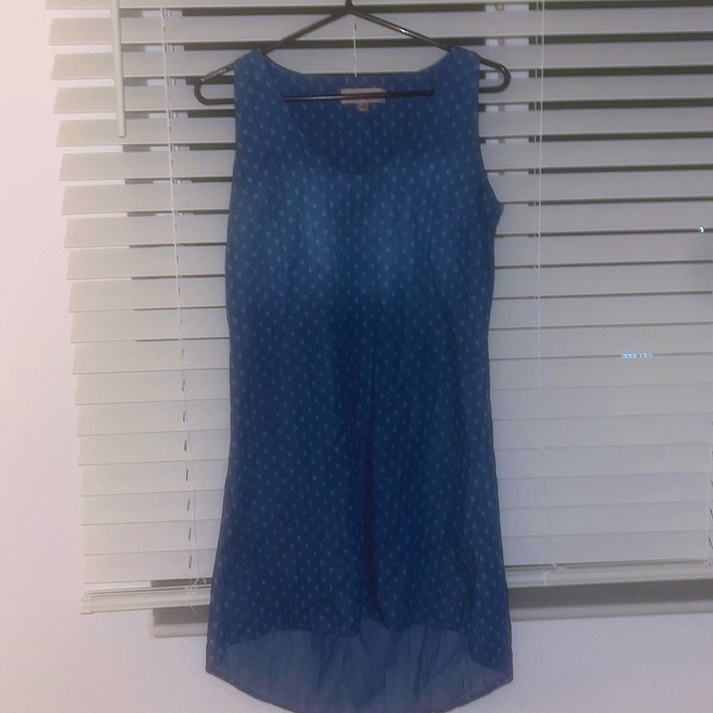 Denim Tencil Philosophy Blue High Low Dress Sizr xs